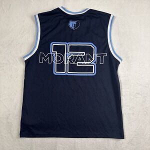 NBA Unk Memphis Grizzlies‎ Ja Morant Blue Basketball Jersey Men's X-Large